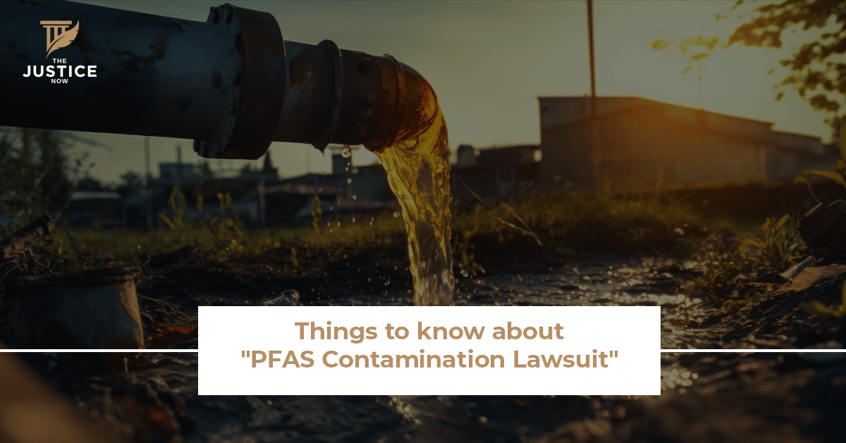 PFAS contaminated water